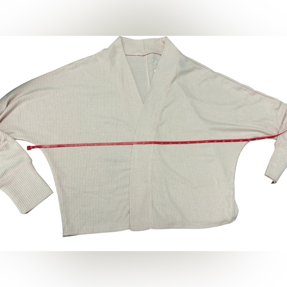 Victoria's Secret PINK Dreamr Sz Small Light Pink Ribbed Open-Front Cardigan NWT - Picture 6 of 8